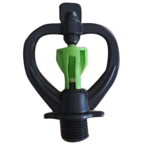 Black And Green Pvc Plastic Nozzle 3 Mm Diameter Butterfly Shaped Micro Sprinkler