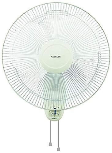 Gray High Speen And Energy Efficient Wall Mounted White Havells Swing Wall Fan