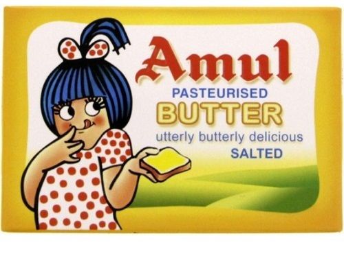 Green Hygienically Packed Fresh Pasteurised Butter Utterly Saled Delicious Amul Butter