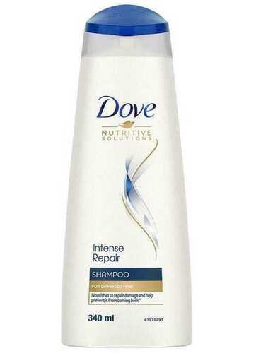 Pack Of 340 Ml Size Bottle, Thick Strong Smooth Hair Shine Silky Dove Shampoo