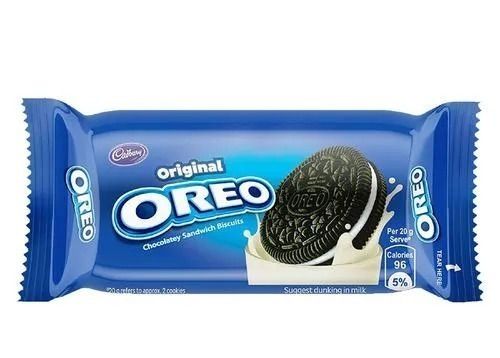 Round Sweet Taste Brown Cadbury Original Oreo Vanilla Creme Biscuit