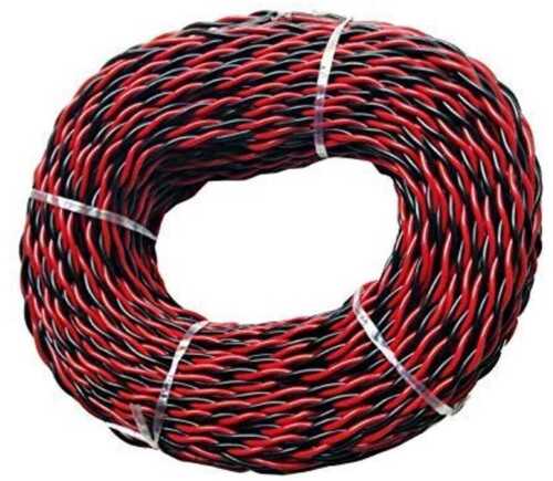 Safe And Secure Heat Resistant Flexible Double Core Pvc Insulated Electric Wire Application: Industrial