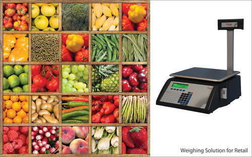 Stainless Steel Automatic ES 50 POS Weighing Scale