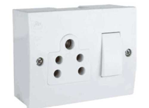 Strong Energy Efficient Low Power Consumption White Electric Switch Board