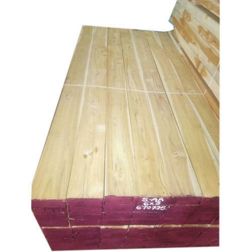 Termite Resistance Good Length Strong Cut Size Brown Teak Wood (7-8 Feet)