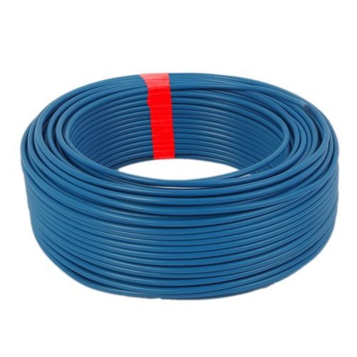 Water Resistance And Energy Efficient Copper Conductor Blue Electrical Wire