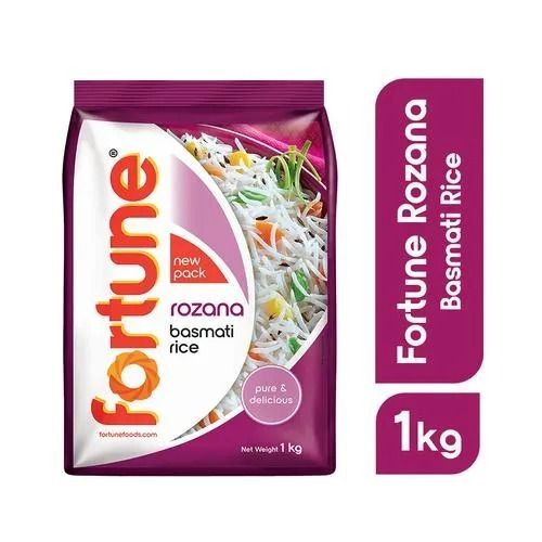 1 Kilograms Pack Size Delicious And Tasty Fortune Rozana Basmati Rice 