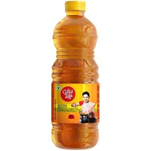 100% Pure Natural And Healthy For Good Life Brown Kachi Ghani Mustard Oil Application: Used In Home