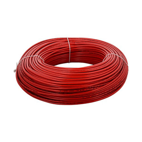 Red 15 M 2 Core Flexible Copper Wires And Cables