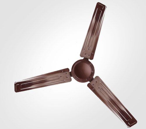 Brown 1200 Mm Sweep Size 400 Rpm Speed And Related Voltage 220 Volt Ceiling Fan  Blade Material: Aluminum