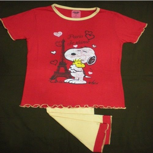 Red Color Comfortable Casual Wear Short Sleeves Kids T-Shirt And Pajama  Age Group: 1 To 4Years