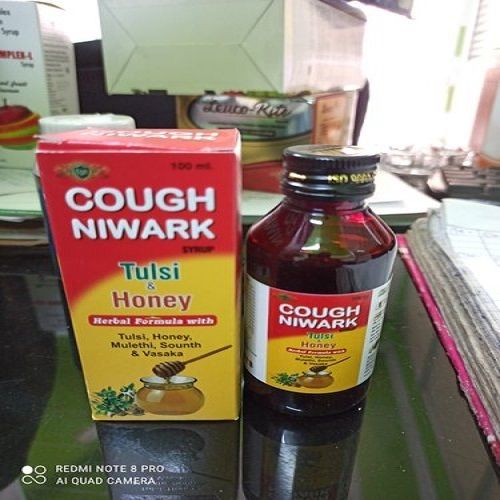 Herbal Formula With Tulsi And Honey Cough Niwark Syrup 100 Ml