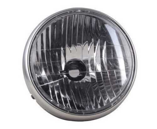 Scratch Resistance And Weather Proof Fiber Glass Two Wheeler Front Headlight