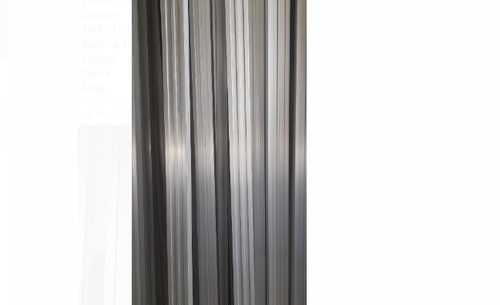 Silver 4 Meter Length 3.5mm Thickness Rust Proof Aluminium Section For Construction