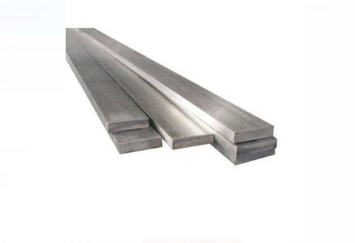 Thickness 5 Mm Length 6 Meter Rectangular Shape Polished Stainless Steel Bar Application: Construction