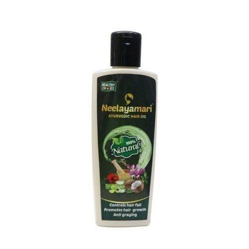 200 ml Neelayamari Ayurvedic Hair Oil, Used Controls Hair Fall Promotes Hair Growth Anti Graying