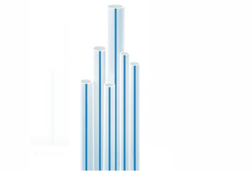 सफेद गोल आकार 30 मिमी व्यास और 3 मिमी मोटाई पीवीसी प्लास्टिक पाइप वाणिज्यिक आवेदन के लिए लंबाई: 30 मीटर (एम)