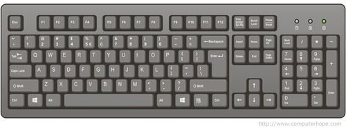 Black Color Regular Size With Wire 107 Keywords Desktop Keyboard For Computer  Application: Pc