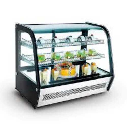 Electric Stainless Steel Cold Display Counter, Rectangular Shape