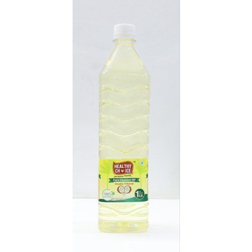 Extracted from Traditional Cold Press Process and Filtered 1 Litre Pure Coconut Edible Oil