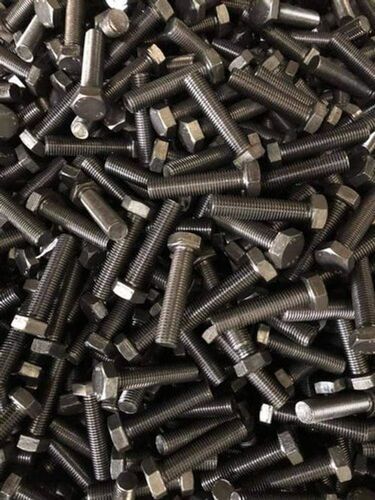 Silver High Tensile Strength Hexagon Mild Steel Bolt 3 Inch For Industrial