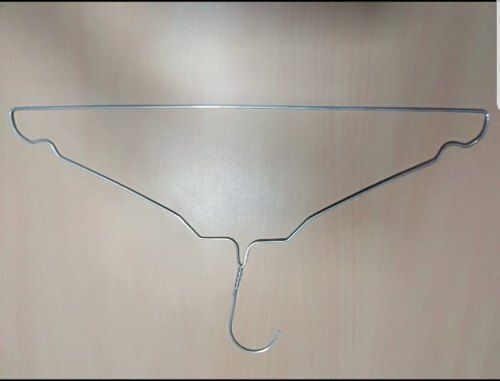 Steel Body Laundry Wire Hanger With High Weight Bearing Capacity