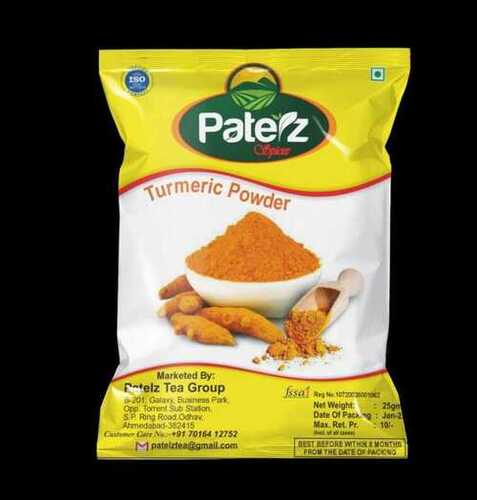 Turmeric Powder Without Artificial Color Added For Cooking And Cosmetics Use