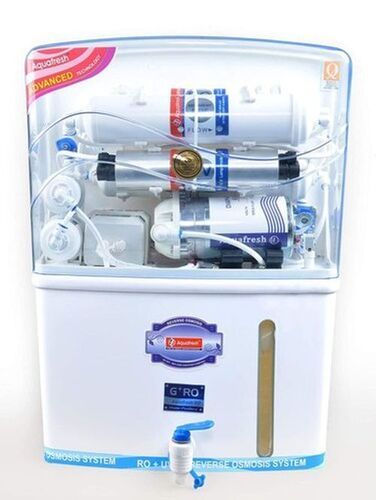 Plastic  Wall Mounted Alkaline-Based Safe Healthy & Clean Aquafresh Ro Water Purifier ,10 Liter