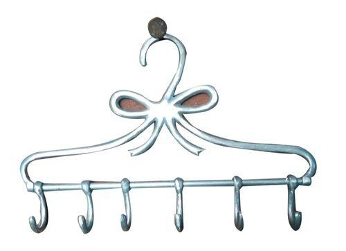 Garment 15Gm Silver Stainless Steel Cloth Hanger To Hold All Dresses