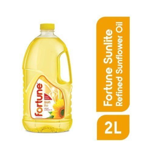 2 Liter Fortune Healthy Sunlite Refined Sunflower Oil