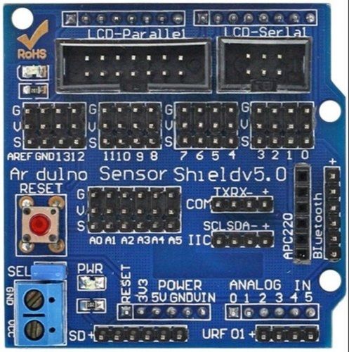 Blue Fiber And Glass Material V4.0 Version Type Expansion Board, 5 Volt  Board Thickness: 4 Inch