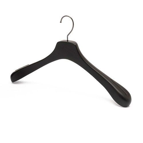 Various Colors Are Available Customised Wooden Hanger With High Weight Bearing Capacity And Steel Hook