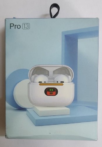 True Wireless Stereo Earphones - Plastic Body, Ergonomic Bar Design, Color Display | Bluetooth 5.0, High-Quality Sound, Noise-Canceling, Touch-Sensitive Controls, Compact and Portable