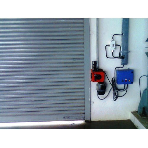 Electric Rolling Shutter Gear Motor - Color: Blue