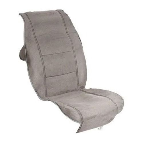 Gray Coloured Leather Feel Soft Fabric Airbag Friendly Car Seat Cover  Warranty: 1 Year