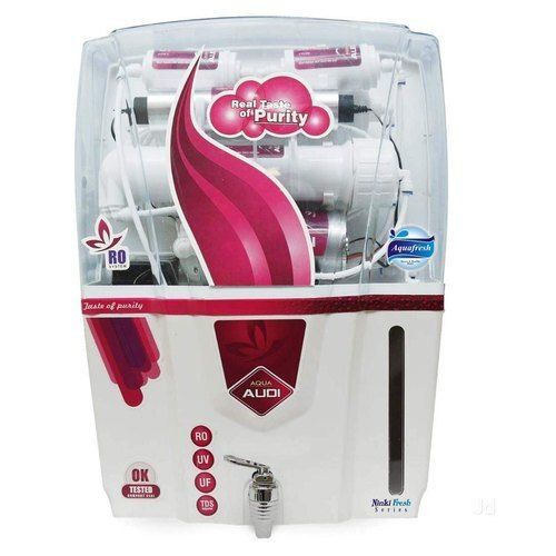 Highly Utilized Aqua Audi Natural Ro+Uv+Uf+Tds Mineral Water Purifier, 10 Liter