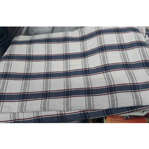 Multi Color Comfortable And Soft Touch Durable Check Printed Cotton Blanket