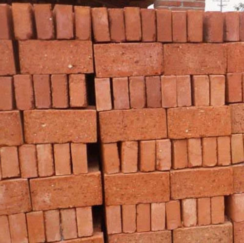 Natural Clay Strong Sturdy Constructed Weather Resistance Rectangular Red Clay Bricks Compressive Strength: 0-2.77 Kilopascals (Kpa)