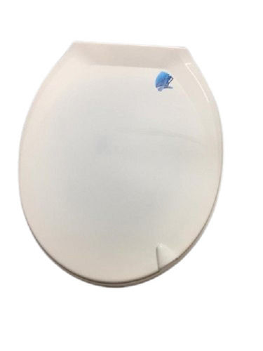 Oval Shaped Size Abs Plastic Classic Styled White Western Toilet Cover Seat Installation Type: Floor Mounted