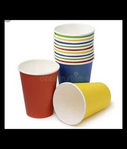 Paper Cups For Coffee, Cold Drinks And Tea Usage, Available In Various Color