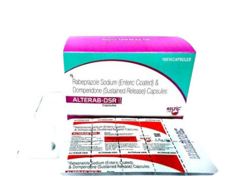 Rabeprazole Sodium And Domperidone Capsules Pack Of 10x10 Capsule