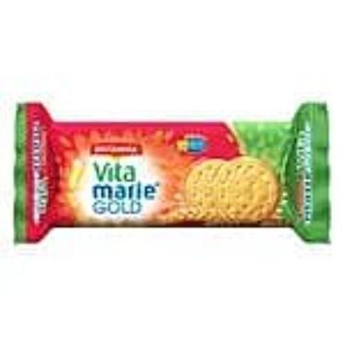 Round Healthy Delicious Fiber And Vitamins Wheat Flour Vita Marie Gold Biscuits