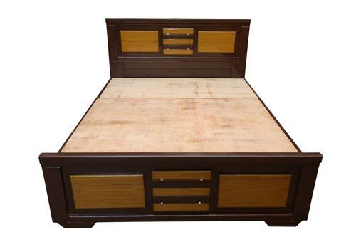 Handmade Termite Resistance Strong And Comfortable Designer Cot Wood Bed