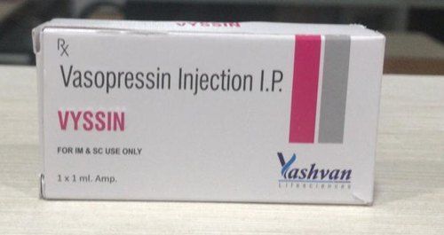 Vyssin Vasopressin Injection Ip For Im And Sc Use Only 1x1 Ml Amp