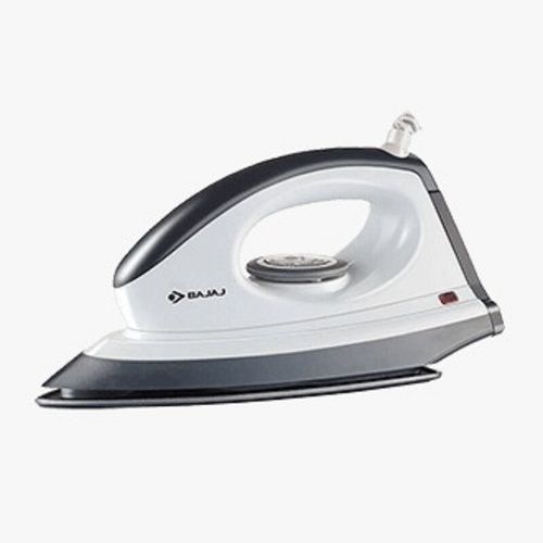  White And Grey Color 1000 Watt And 220 V Dx 7 Neo Bajaj Dry Iron For Domestic Use Heat Up Time: 1 Hours