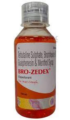 Fast Working Safe And Effective Treat Coughing Bro-Zedex Zedex Syrup, 100 Ml Ingredients: Bromhexine