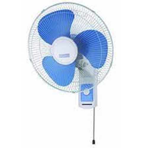 Easy To Install Energy Saver Blue And White Electrical Wall Mount Fan Blade Diameter: 300 / 400 Millimeter (Mm)