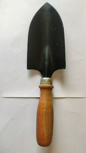 Garden Trowel Big For Gardening Tools With Length 7 Inch And Black Color