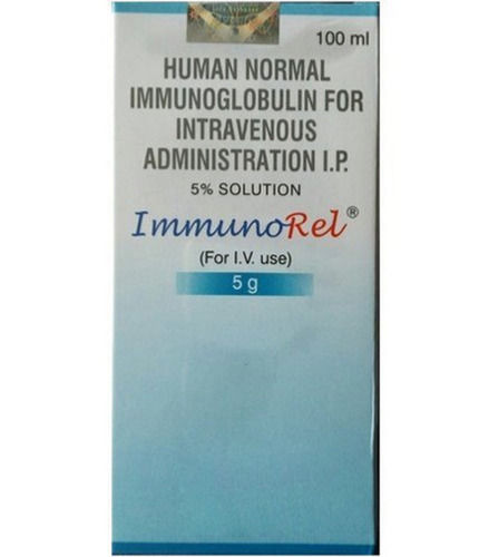 Human Normal Immunoglobulin For Intravenous Administration I.p. 5 Gm Injection, 100ml Pack For Iv Use Only