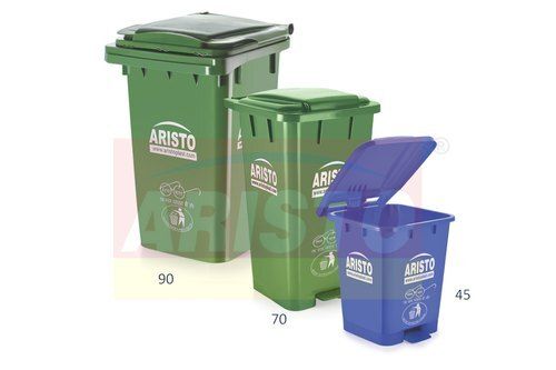 Light Weight Easy To Use Crack Resistance Sturdy Construction Plastic Pedal Dustbins